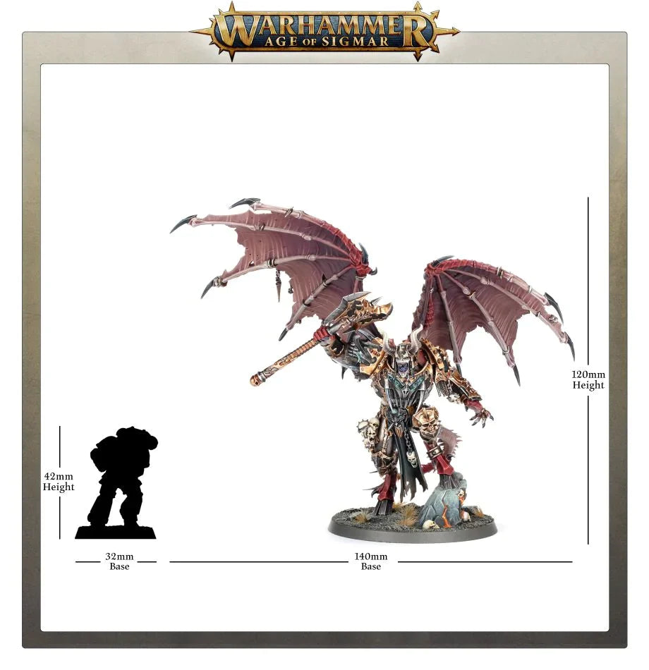 Warhammer: Age of Sigmar - Slaves to Darkness - Daemon Prince Miniature