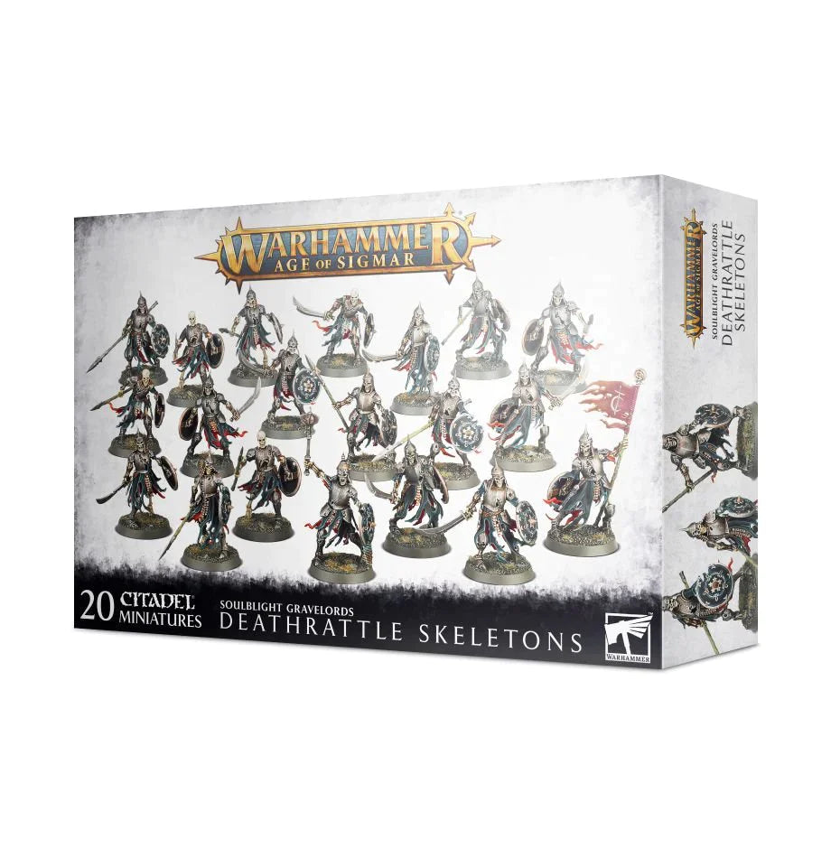 warhammer age of sigmar soulblight gravelords deathrattle skeletons