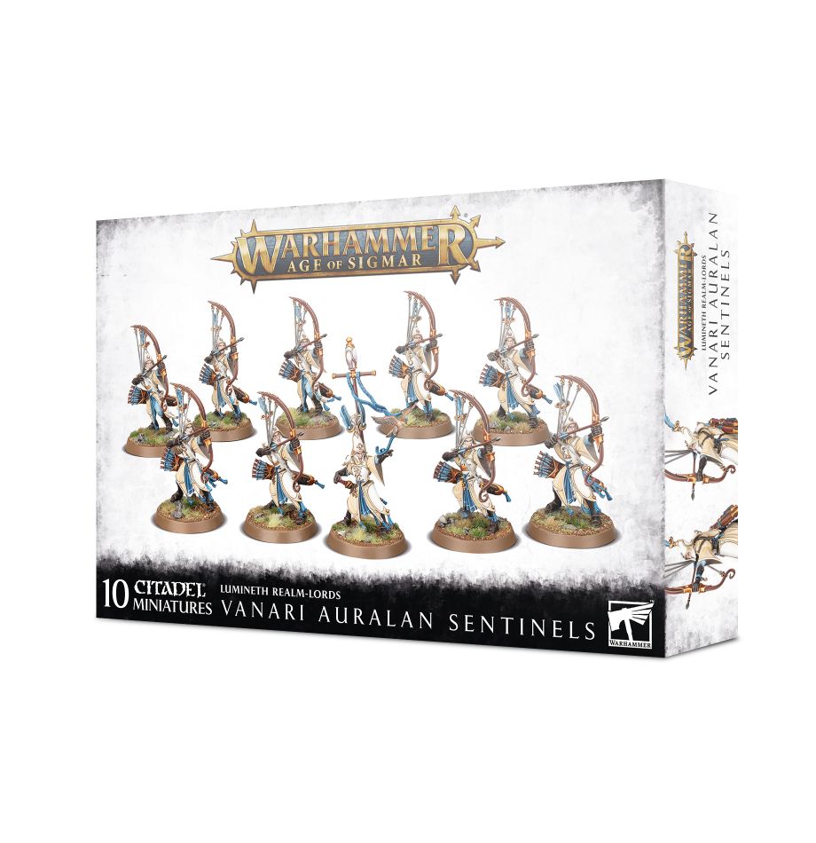 Warhammer: Age of Sigmar - Lumineth Realm-Lords - Vanari Auralan Sentinels