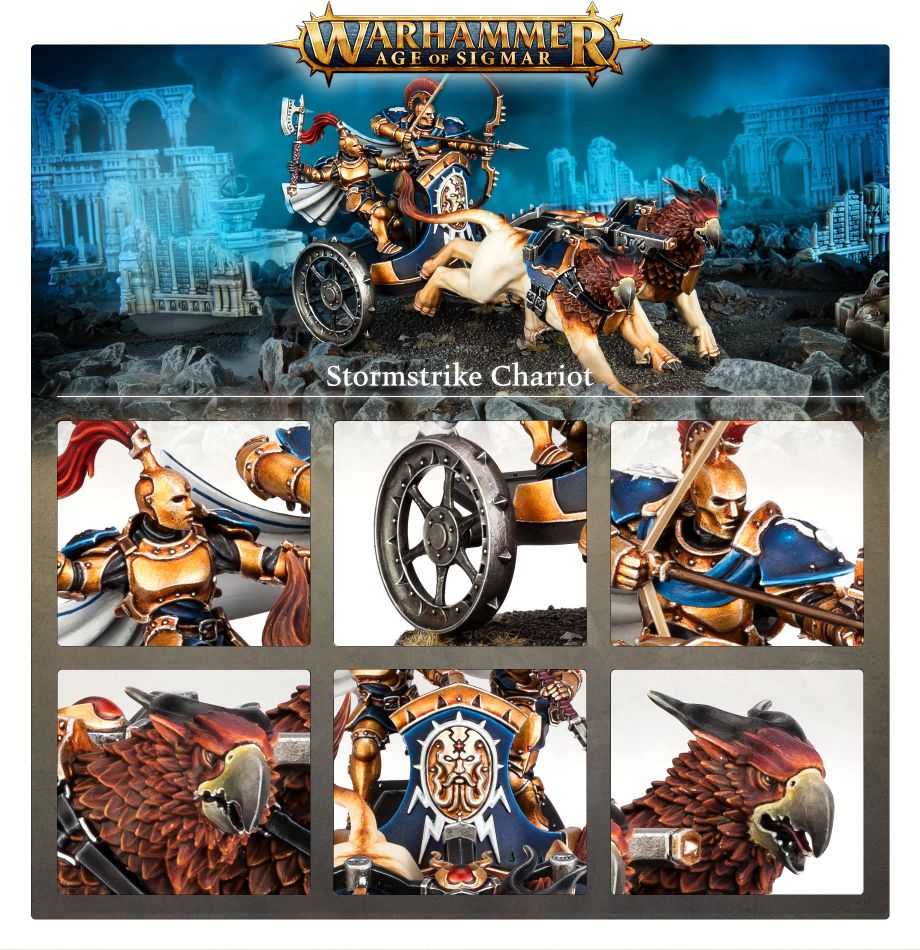 Warhammer Age of Sigmar - Stormcast Eternals - Stormstrike Chariot