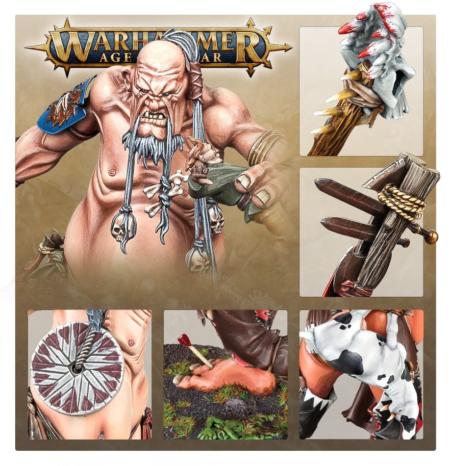 Warhammer Age of Sigmar - Sons of Behemat - Mancrusher Mob