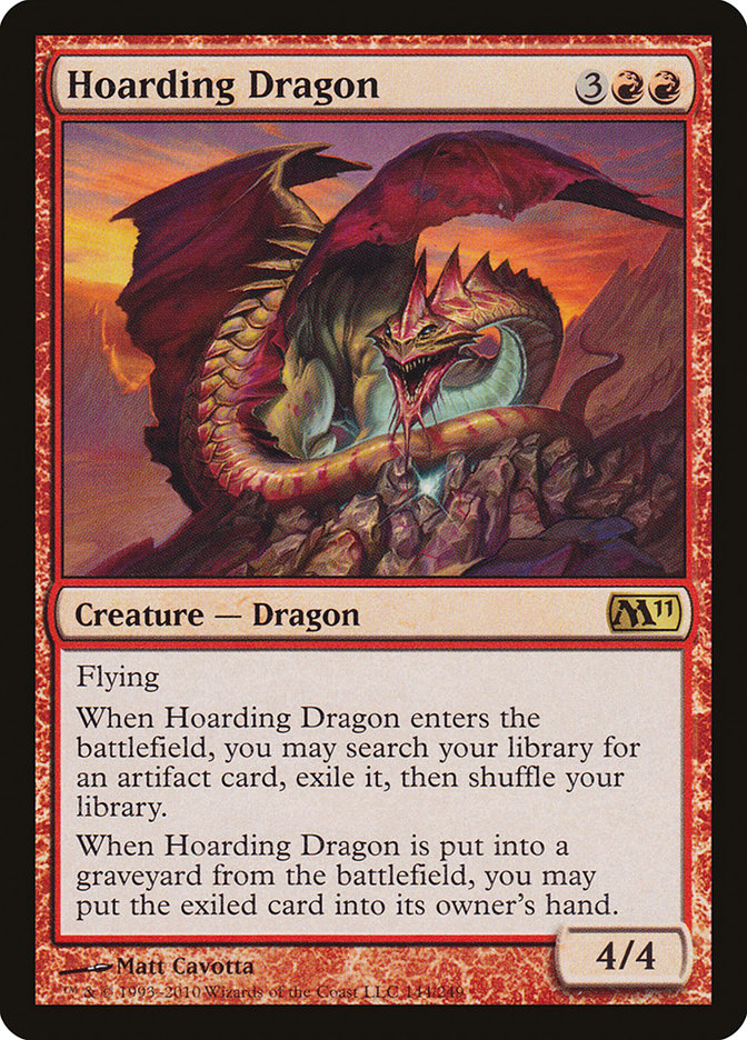 Hoarding Dragon [Magic 2011]