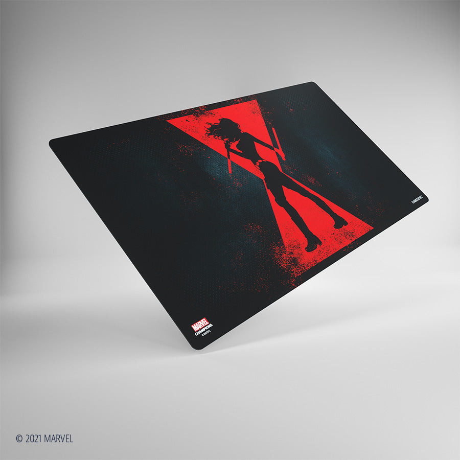 GAMEGENIC MARVEL CHAMPIONS PRIME GAME MAT- BLACK WIDOW