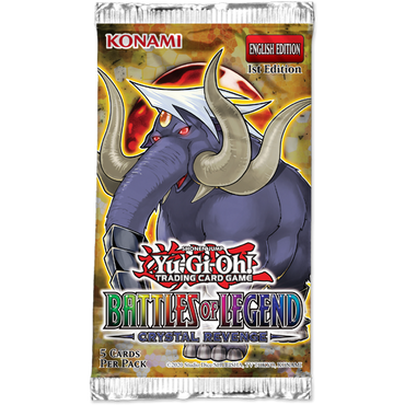 Yu-Gi-Oh! - Battles of Legend: Crystal Revenge Booster Pack