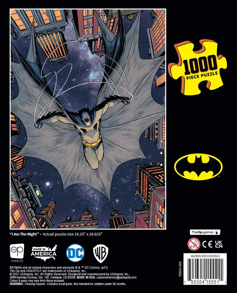 Batman "I am the Night" Puzzle