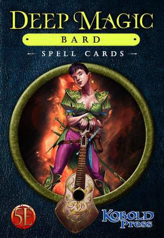 Deep Magic Spell Cards: Bard (191 cards)