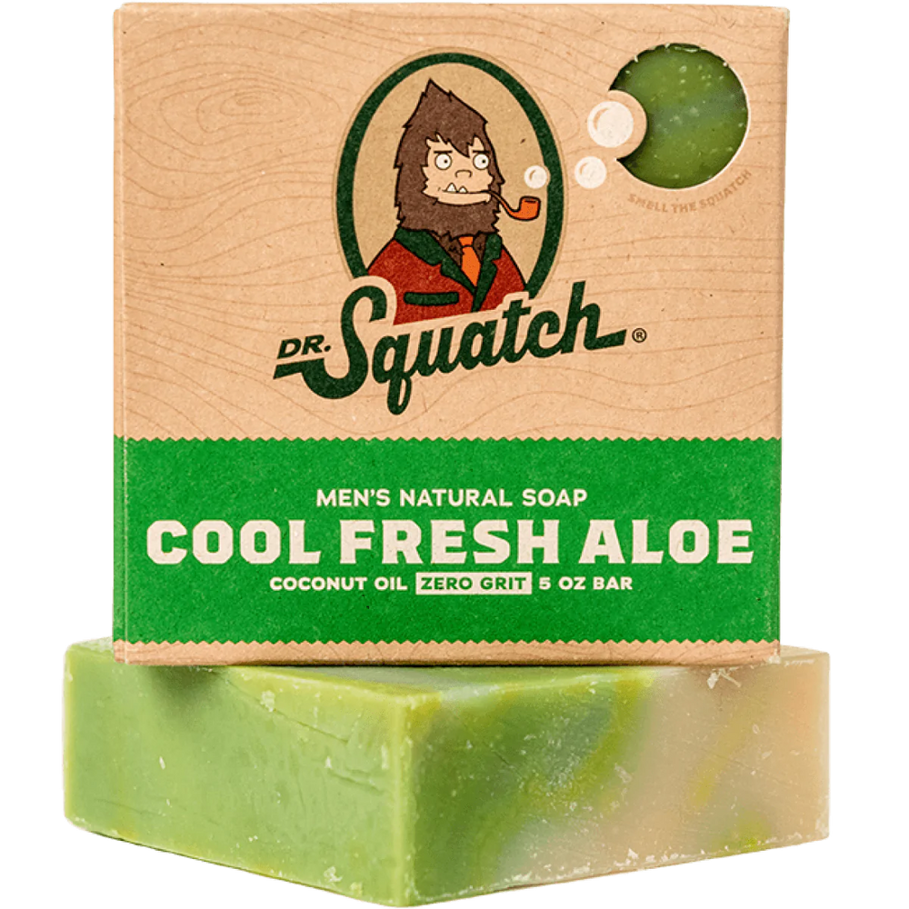 Dr. Squatch: Bar Soap - Cool Fresh Aloe