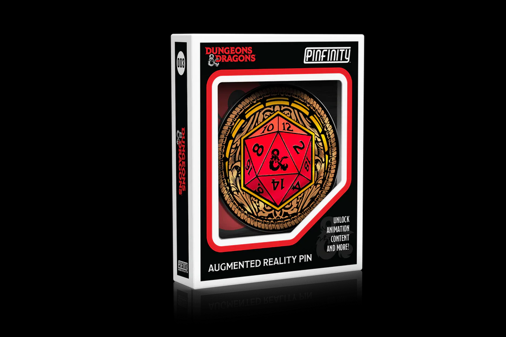 Pinfinity AR Pins: Dungeons & Dragons - D20