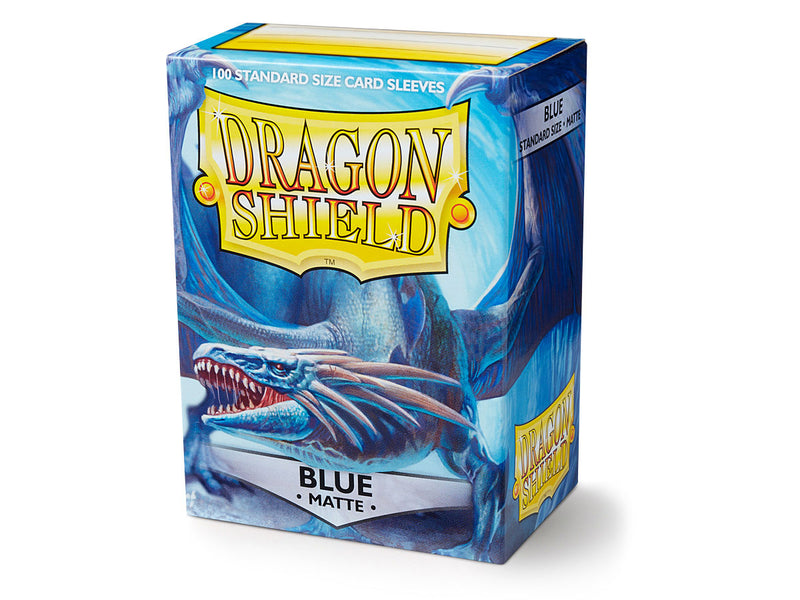 Dragon Shield 100ct Matte Standard Size Sleeves - Blue