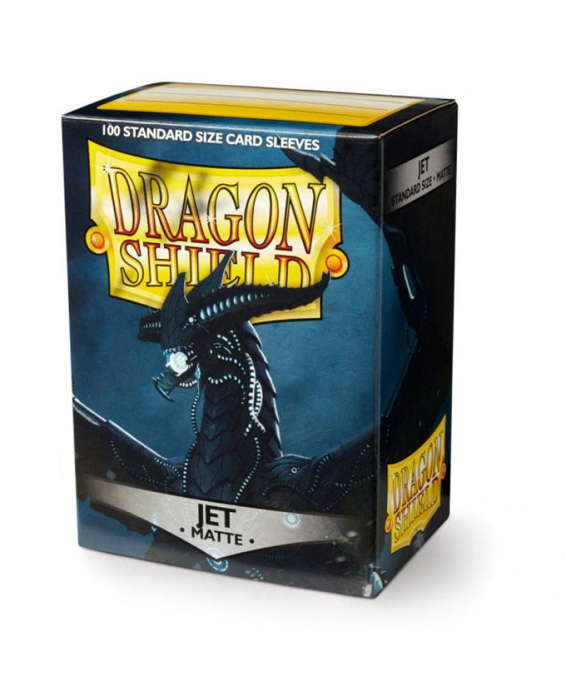 Dragon Shield - 100ct Matte Standard Size Sleeves - Jet