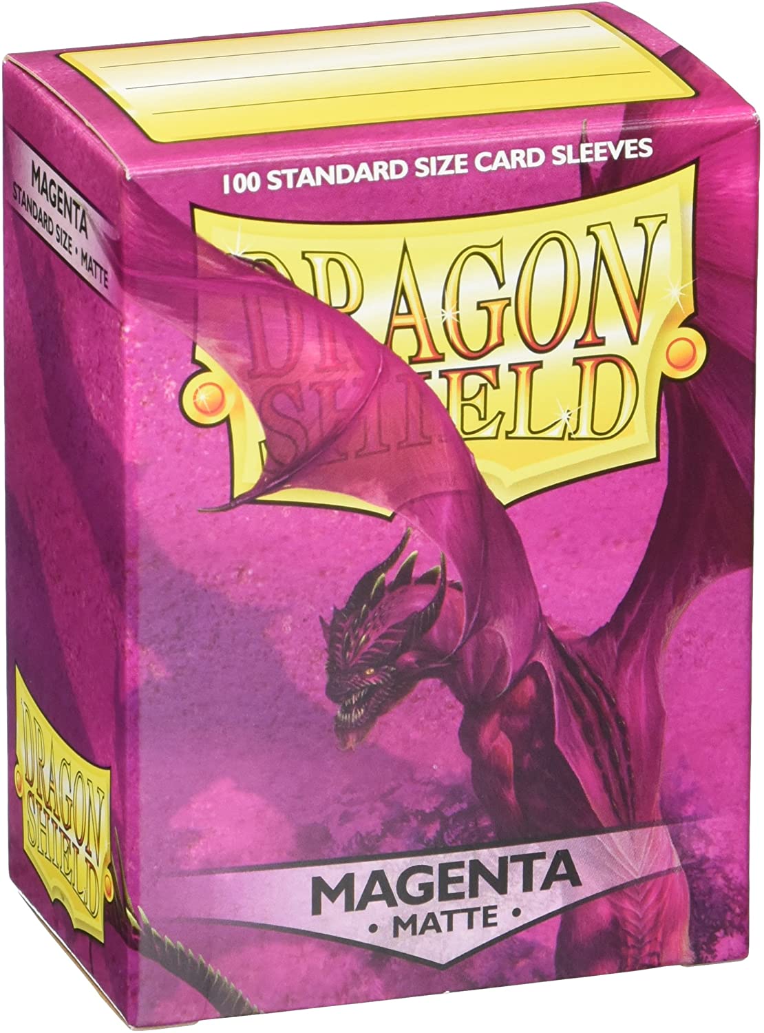 Dragon Shield 100ct Matte Standard Sized Sleeves - Magenta