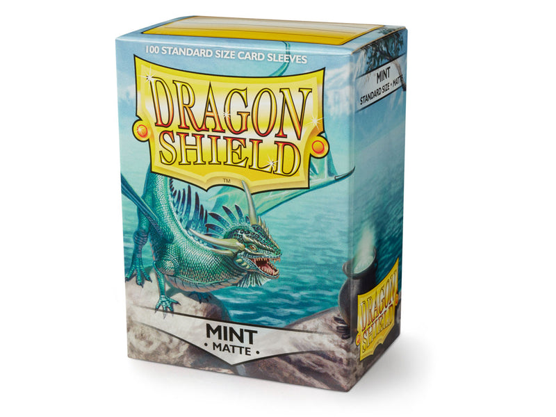 Dragon Shield - 100ct Matte Standard Size Sleeves - Mint