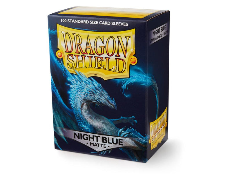Dragon Shield 100ct Matte Standard Size Sleeves - Night Blue