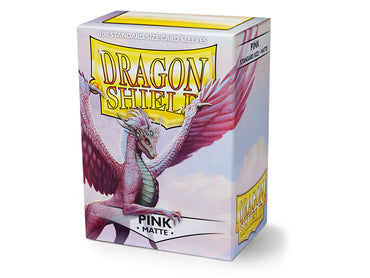 Dragon Shield - 100ct Matte Standard Size Sleeves - Pink