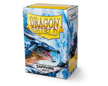 Dragon Shield 100ct Matte Standard Size Sleeves - Sapphire