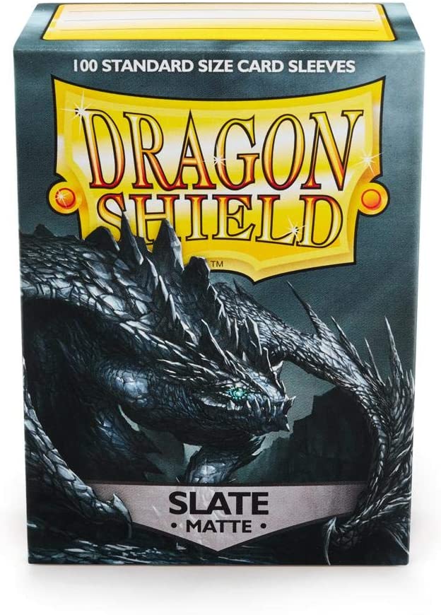 Dragon Shield 100ct Matte Standard Sized Sleeves - Slate