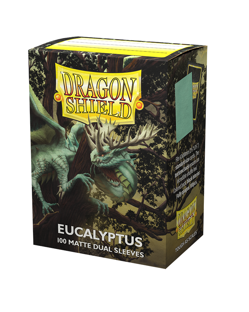 Dragon Shield - Standard Sized Matte Dual Sleeves - Eucalyptus (100ct)