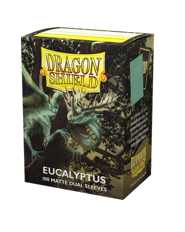 Dragon Shield - Standard Sized Matte Dual Sleeves - Eucalyptus (100ct)