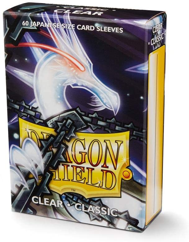 Dragon Shield 60ct Classic Japanese Sized Sleeves - Clear