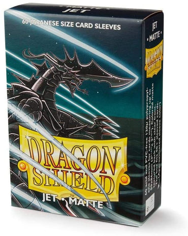 Dragon Shield 60ct Matte Japanese Sized Sleeves - Jet