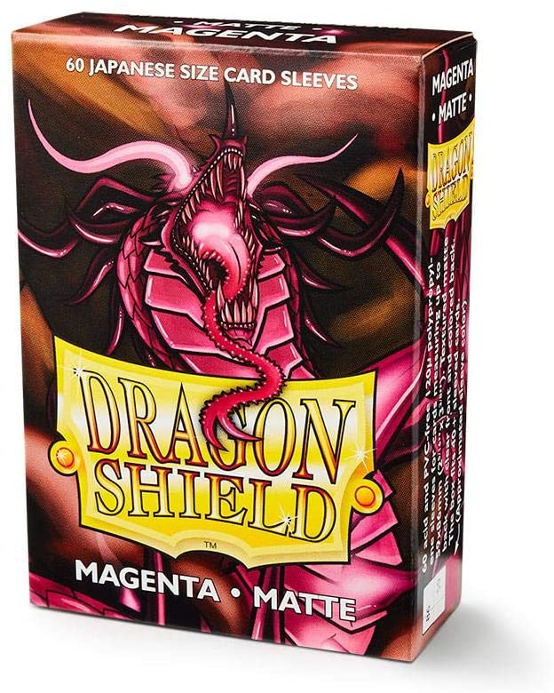 Dragon Shield 60ct Matte Japanese Sized Sleeves - Magenta