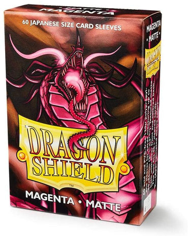 Dragon Shield 60ct Matte Japanese Sized Sleeves - Magenta