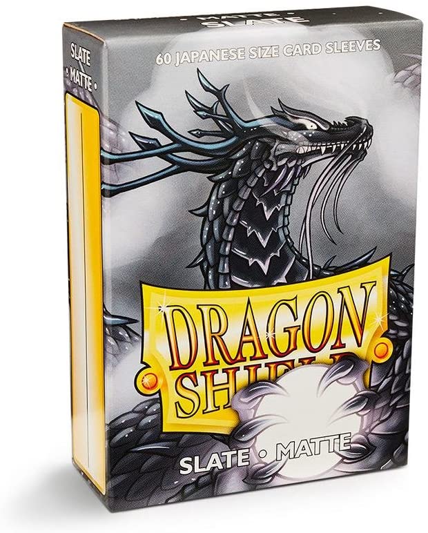 Dragon Shield 60ct Matte Japanese Sized Sleeves - Slate