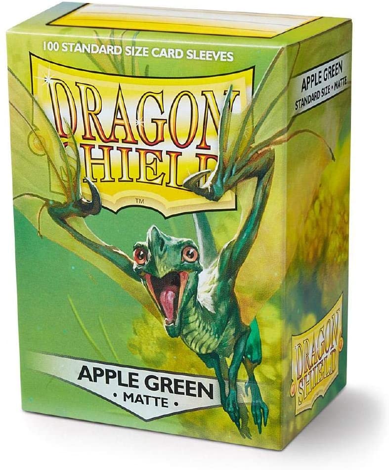 Dragon Shield - 100ct Matte Standard Size Sleeves - Apple Green