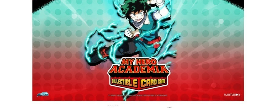 My Hero Academia Collectible Card Game Izuku Midoriya Playmat