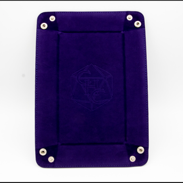 Critical Hit Collectibles: Rectangle Dice Tray - Dark Purple
