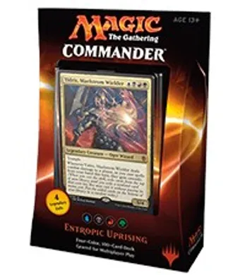 Magic: the Gathering - Commander 2016 Deck - Entropic Uprising (UBRG) (Japanese)