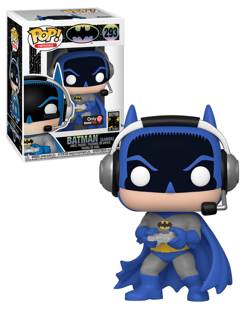 Funko POP! Batman (Gamer) (Gamestop Exclusive)