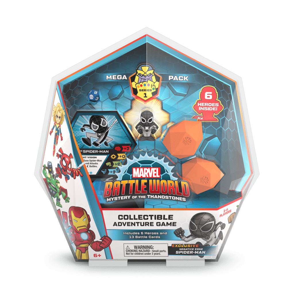 MARVEL BATTLEWORLD: SERIES 1 MEGA PACK SPIDER-MAN (NEGATIVE ZONE)