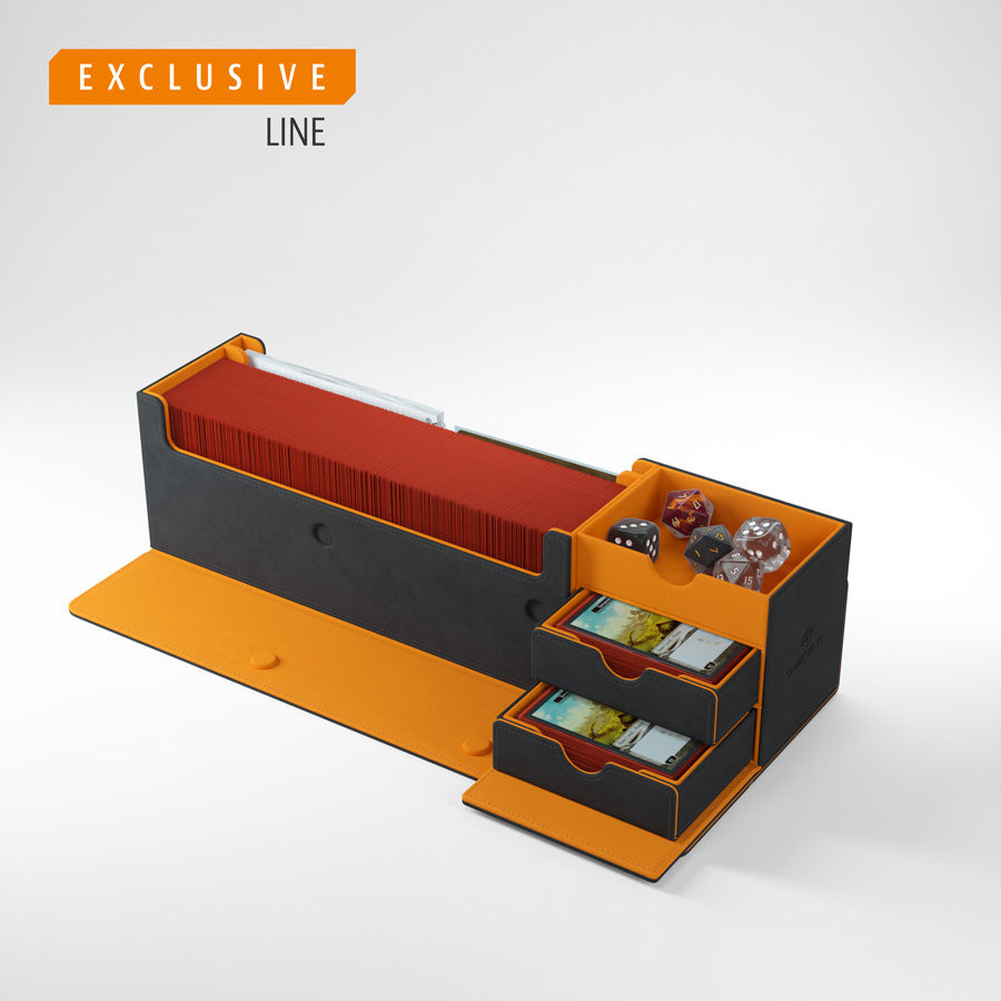 Gamegenic Cards' Lair 400+ Convertible - Black/Orange (Exclusive)