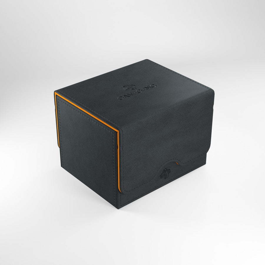 Gamegenic: Sidekick 100+ XL Convertible Exclusive Orange/Black Deck Box