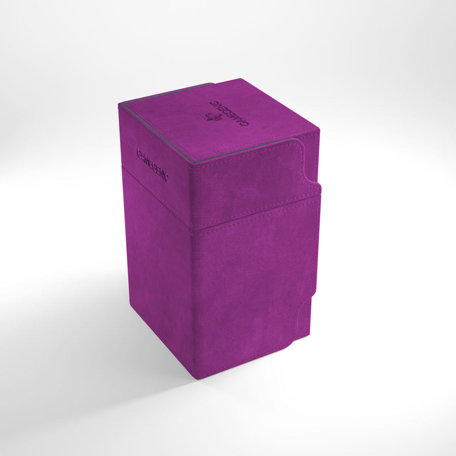 Gamegenic - Watchtower 100+ Convertible Purple Deck Box