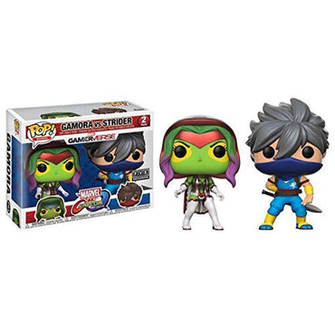 Funko POP! Marvel vs Capcom: Gamora vs Strider FYE Exclusive