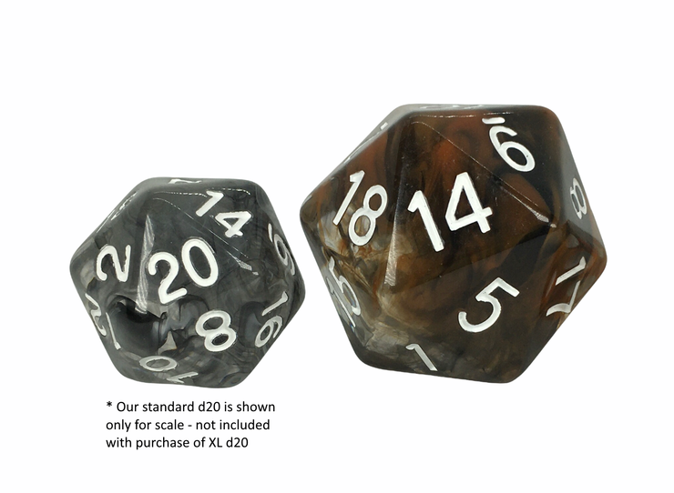 Diffusion Dice XLd20- Lava Field