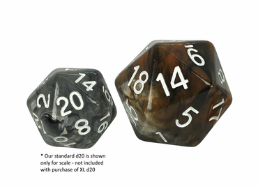 Diffusion Dice XLd20- Lava Field