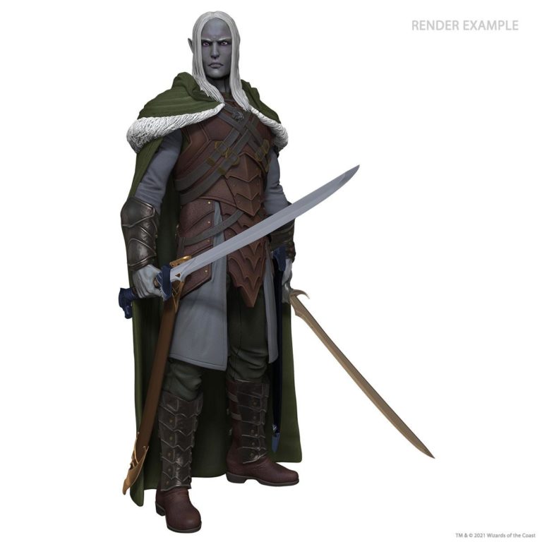 Dungeons & Dragons Life-Size Statue Drizzt Do’Urden (Foam Rubber/Latex) 170 cm (Pre-Order) (Release Date November 2021)