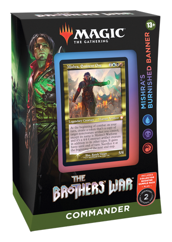 Magic: the Gathering - The Brothers' War Commander Deck: Mishra's Burnished Banner