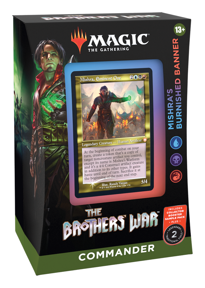 Magic: the Gathering - The Brothers' War Commander Deck: Mishra's Burnished Banner