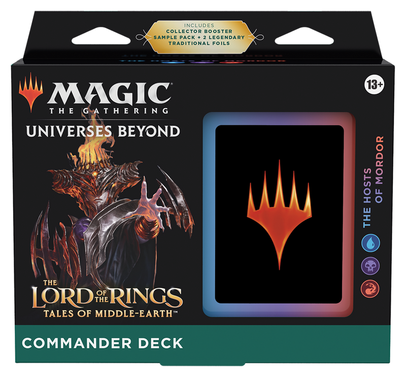 Magic: The Gathering - The Lord of the Rings: Tales of Middle-earth Commander Deck - The Hosts of Mordor
