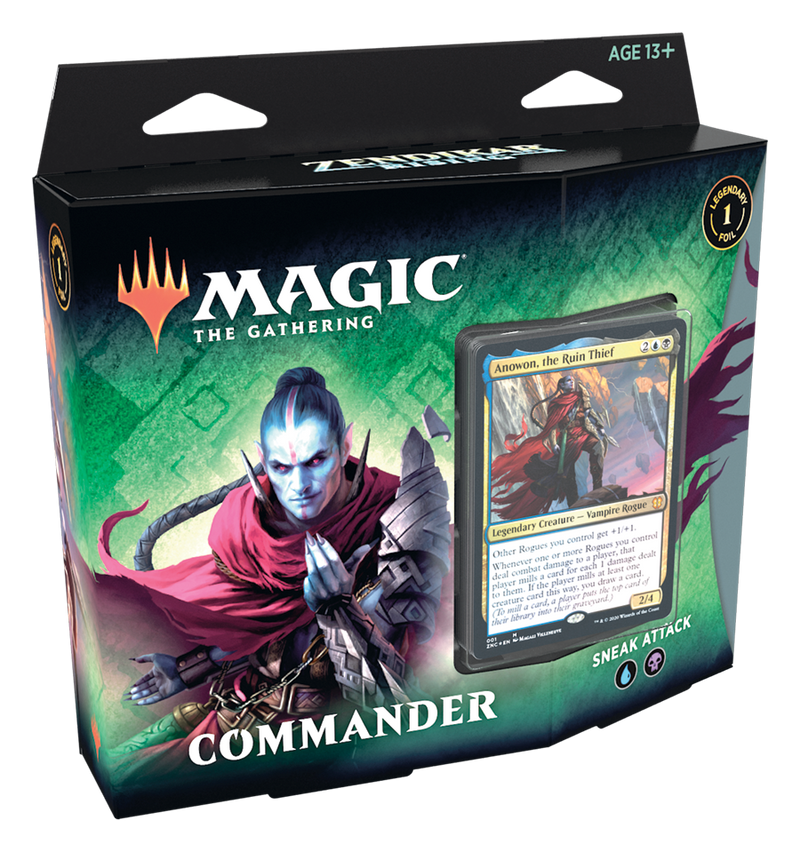 Magic: the Gathering - Zendikar Rising Sneak Attack Commander Deck