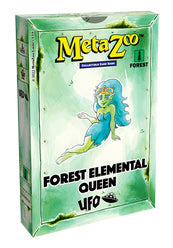 MetaZoo - UFO Tribal Theme Deck: Forest Elemental Queen - First Edition