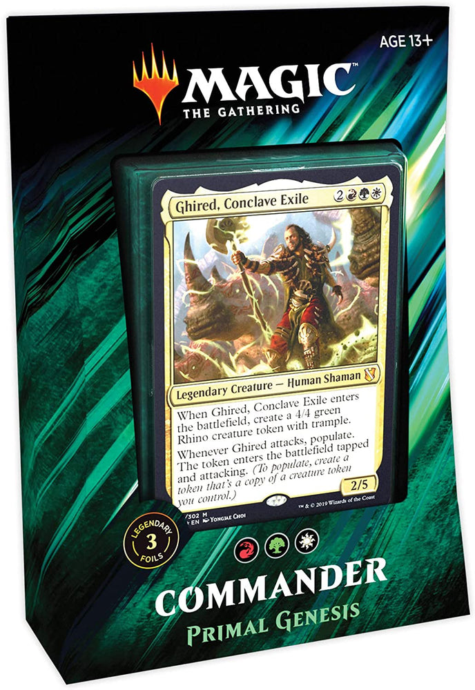 Magic The Gathering Commander Deck - Primal Genesis