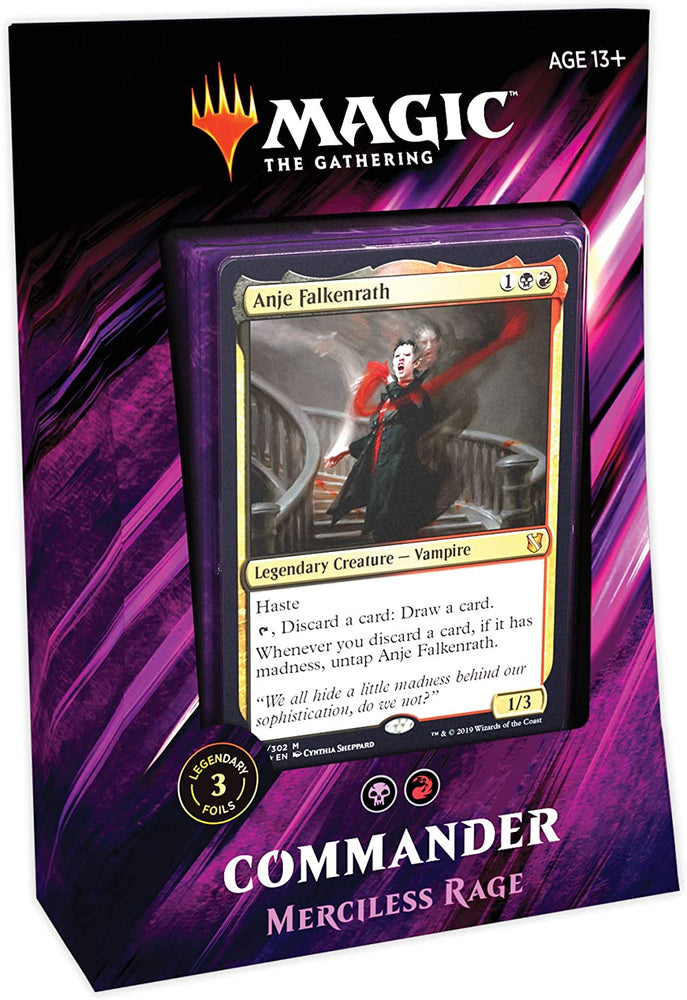 Magic The Gathering Commander Deck - Merciless Rage