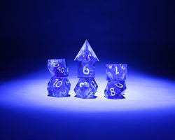 Sirius Dice - Pink Cloak & Dagger 7 Piece Polyhedral Set