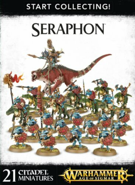 warhammer age of sigmar start collecting seraphon plastic box set