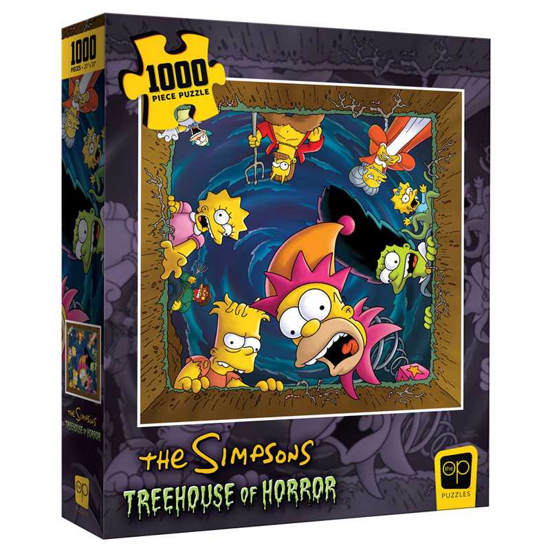 The Simpsons: Treehouse of Horrors 1000 Piece Puzzle